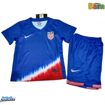 Forente Stater Bortedraktsett Barn Copa America 2024 Kortermet (+ Korte bukser)